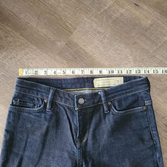 All Saints Spitalfields US Women's Size 28 Dark Wash Skinny Jeans Mid Rise - Picture 11 of 11